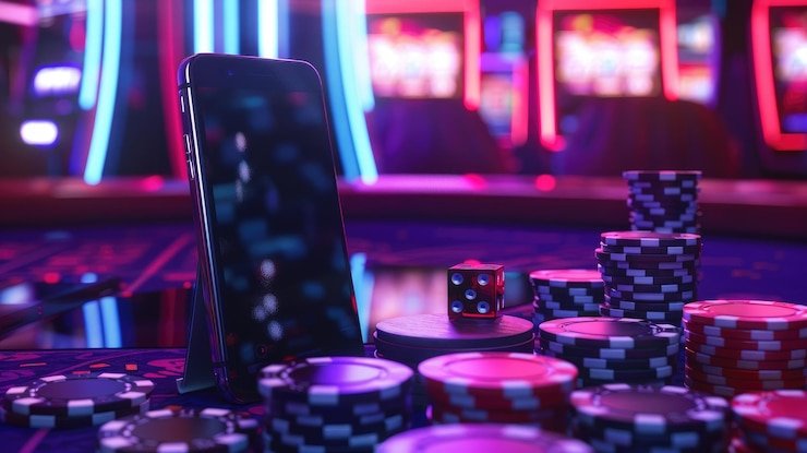 Antarmuka permainan Wild Coaster di platform semar jitu dengan grid simbol dan panel kontrol taruhan